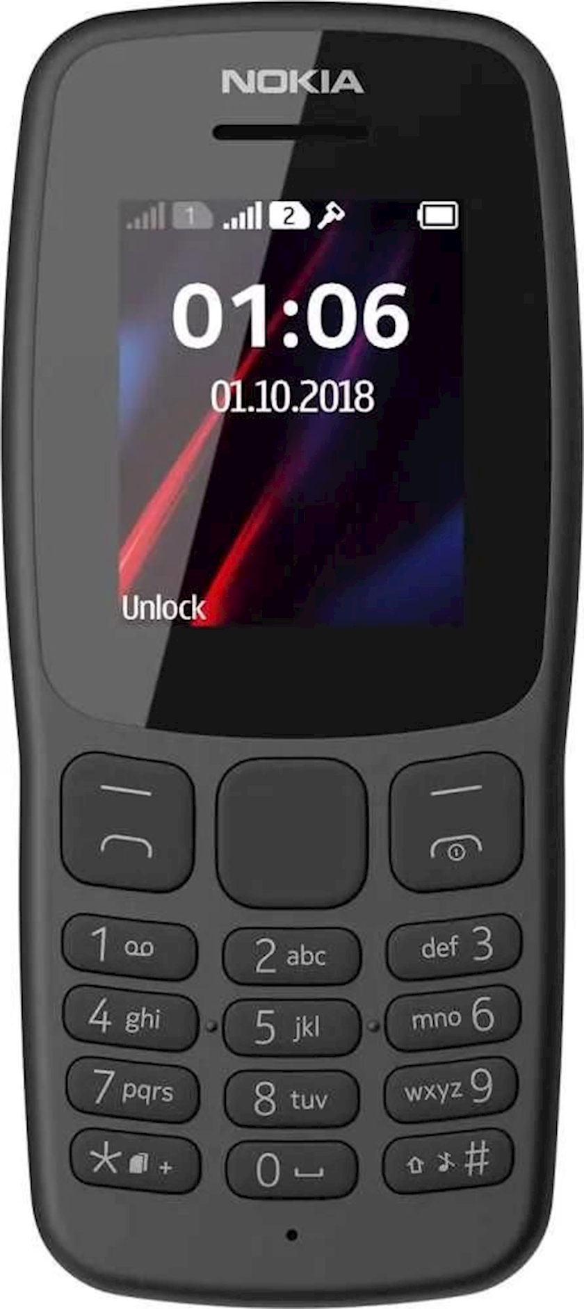 Мобильный телефон Nokia 106 DS 2018 Grey - купить в Баку. Цена, обзор,  отзывы, продажа