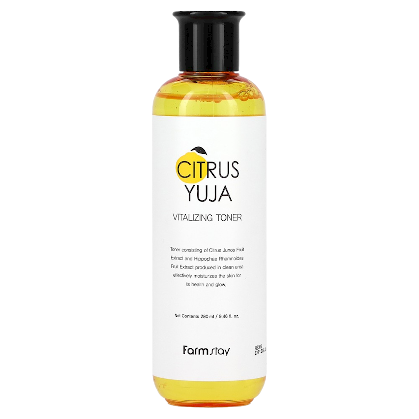 Тонер для лица FarmStay Citrus Yuja Vitalizing Toner 280 мл - купить в ...