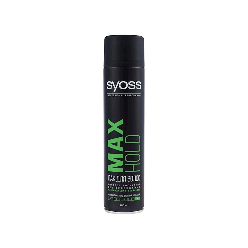 Лак для волос Syoss Max Hold максимально сильная фиксация , 400 мл ...