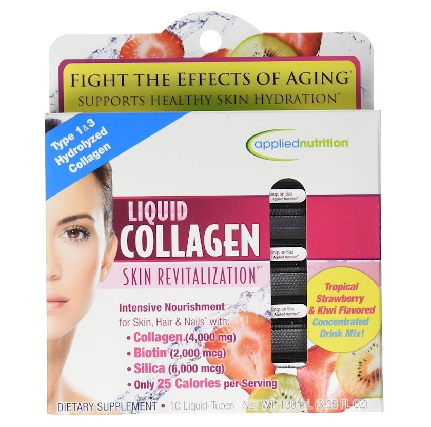 Kollagen Applied Nutrition Liquid Collagen Skin Revitalization, Liquid ...