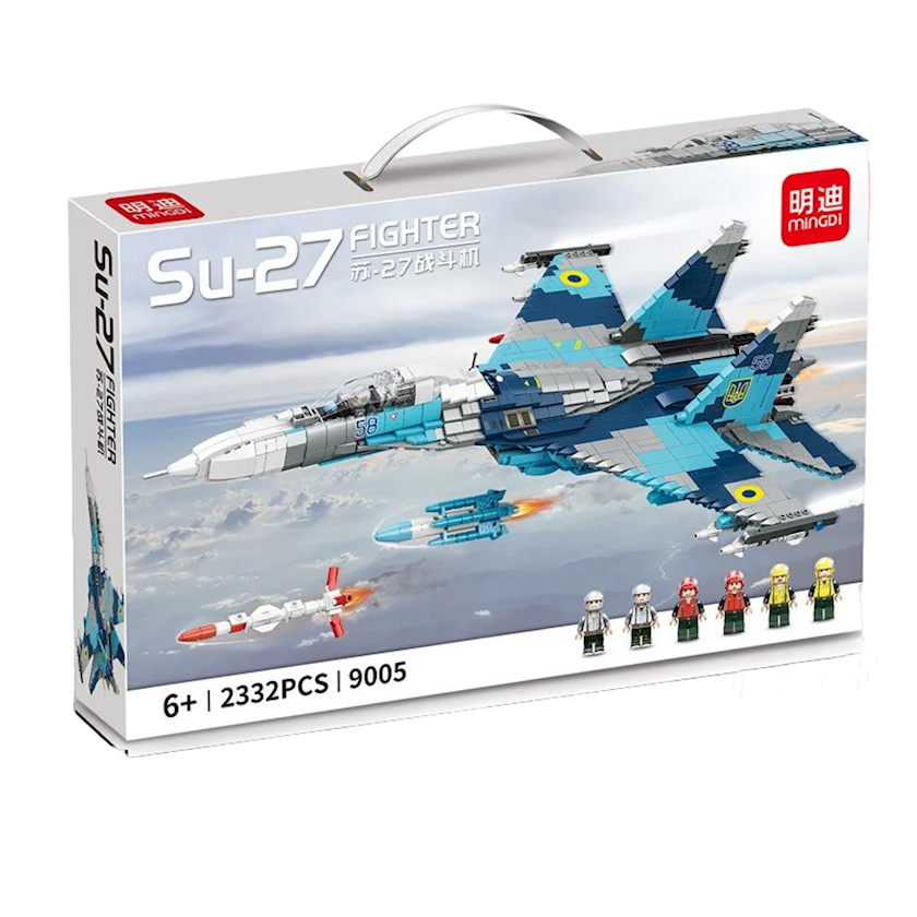 Konstruktor Mingdi Истребитель Su-27, 2332 hissə - Qiymeti, Bakıda ...