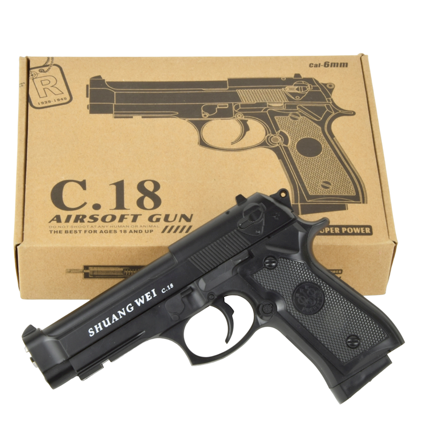 Игрушечный пистолет Airsoft Gun 18.C, 14+ лет - купить в Баку. Цена ...