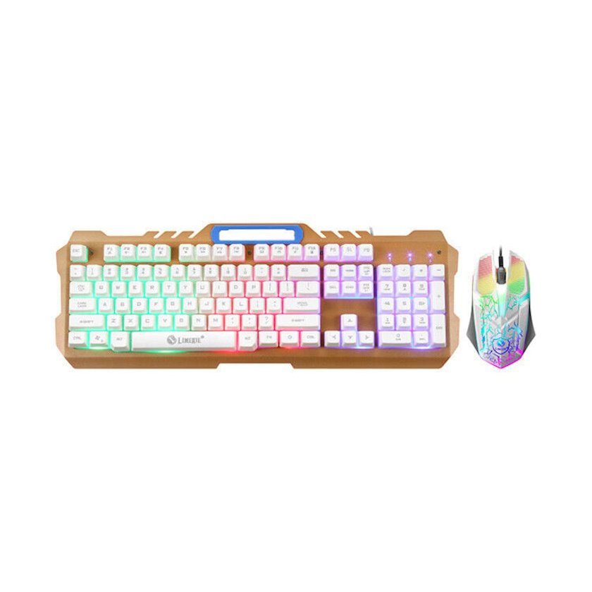 Комплект клавиатура и мышь Limeide Metal Storm T21 USB Wired Office ...