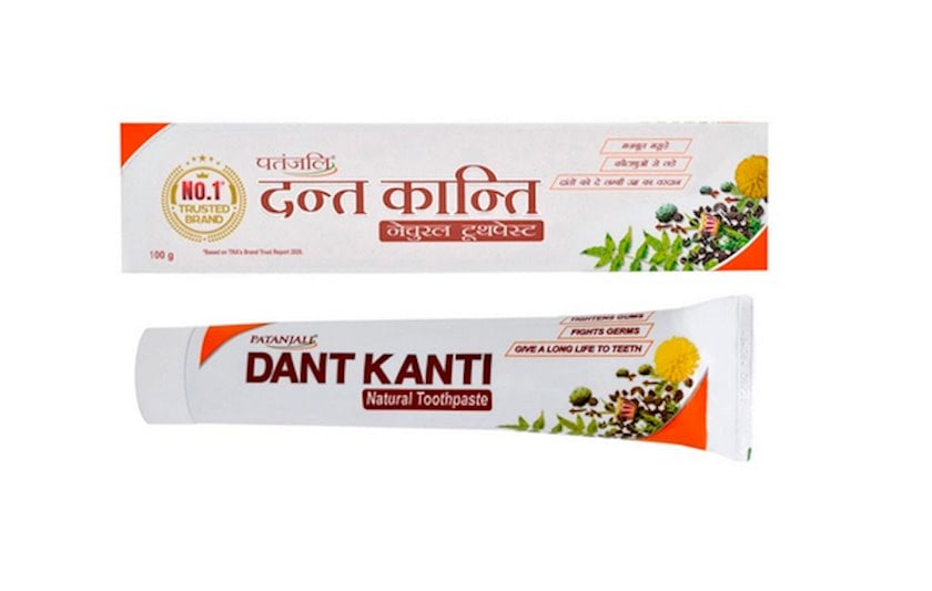 Зубная паста Patanjali Ayurved Dant Kanti Натуральная 100 г - купить в ...