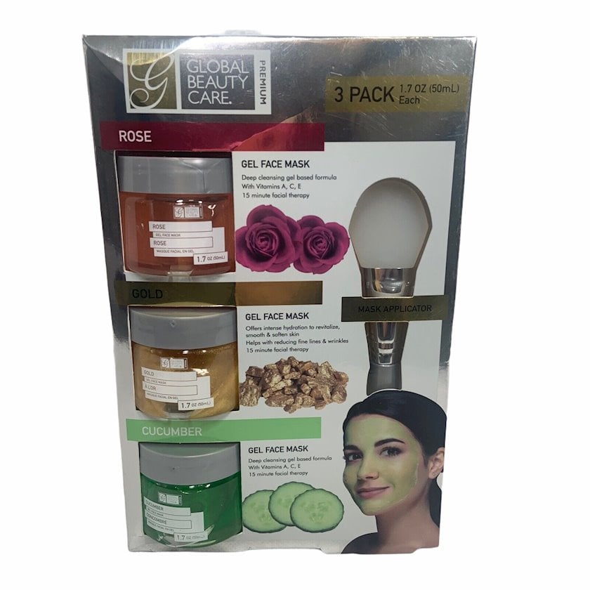 Набор косметики по уходу за лицом Global Beauty Care 3-Pack Gel Face ...