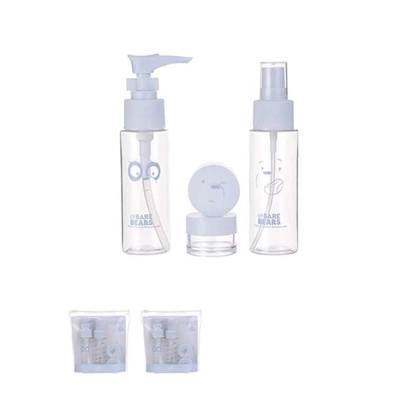 Səyahət üçün boş qablar Miniso We Bare Bears Travel Kit, 4 əd Qiymeti