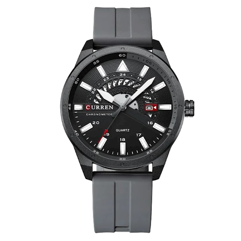 Curren 8421 Grey Black