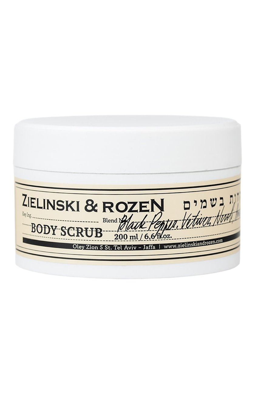 Skrab Zielinski&Rozen Body Scrub Black Pepper 200 ml Qiymeti, Bakıda