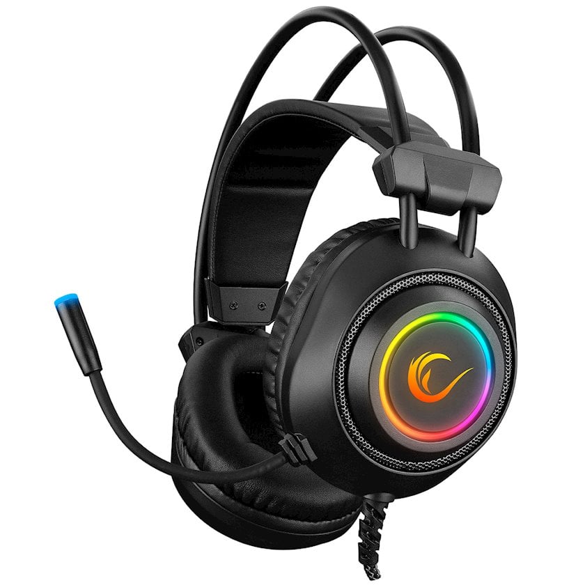 Qulaqlıq-qarnitur Rampage Raging Plus RM-K19 7.1 RGB Gaming Headset ...