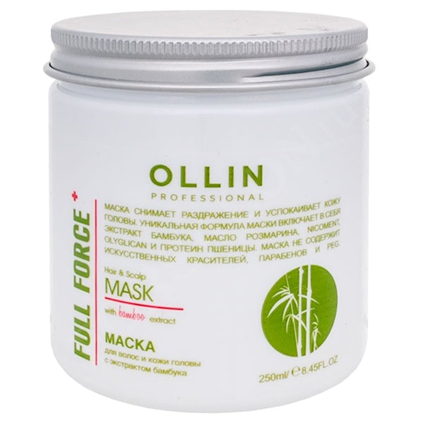 Saç maskası Ollin Professional Full Force Bamboo Extract 250 ml ...