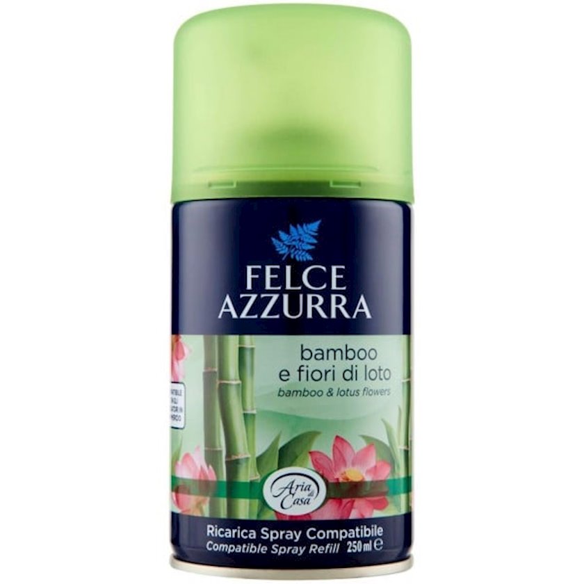 Сменный блок освежителя воздуха Felce Azzurra Bamboo and Lotus 250 мл ...