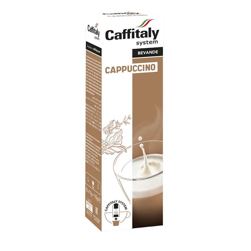 Kapsullu qəhvə Caffitaly System Cappuccino, 11 q x 10 əd