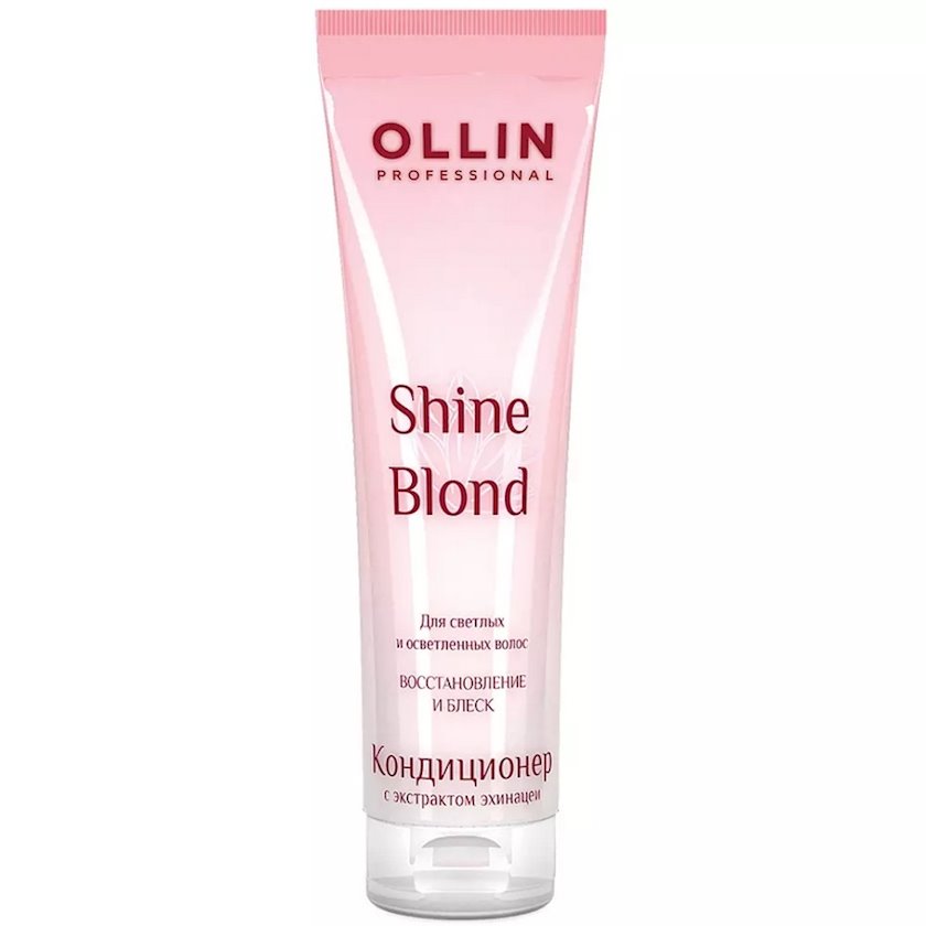 Saçlar üçün kondisioner Ollin Professional Shine Blond exinaseya ...