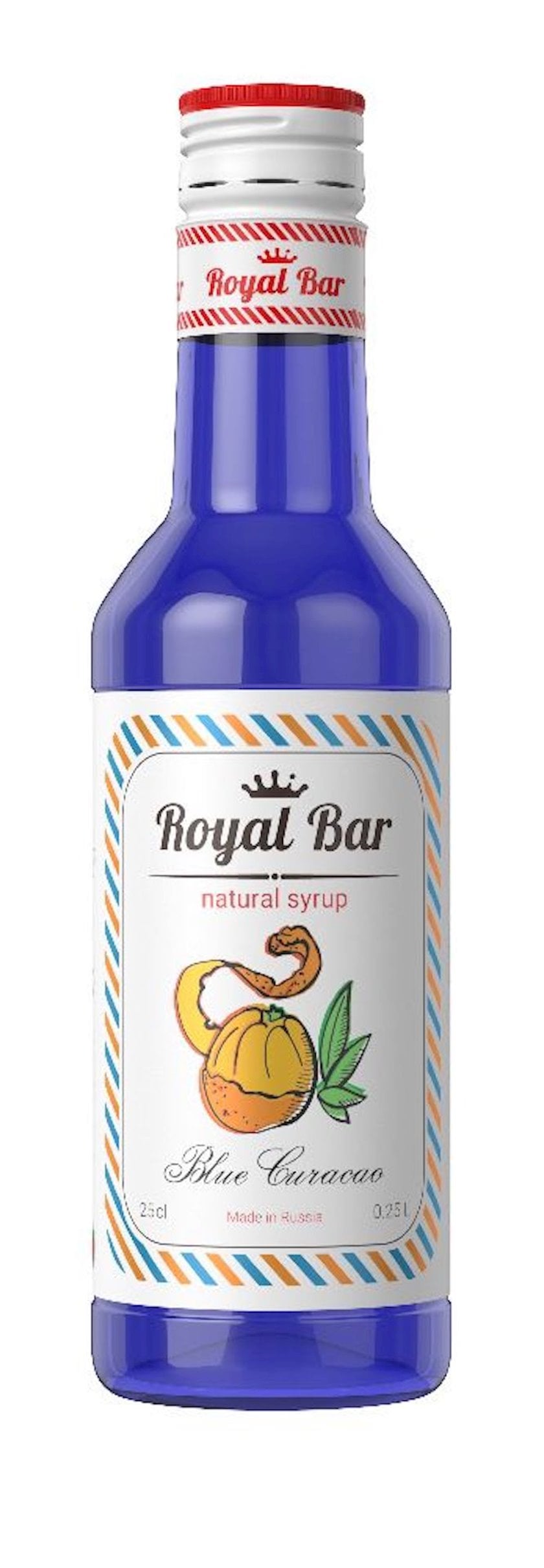 Sirop Royal Cane Blue Curacao, 250 ml