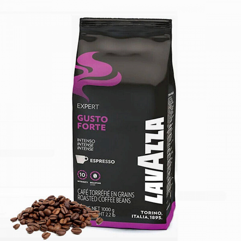 Qəhvə dənələri Lavazza Gusto Forte 1 kq