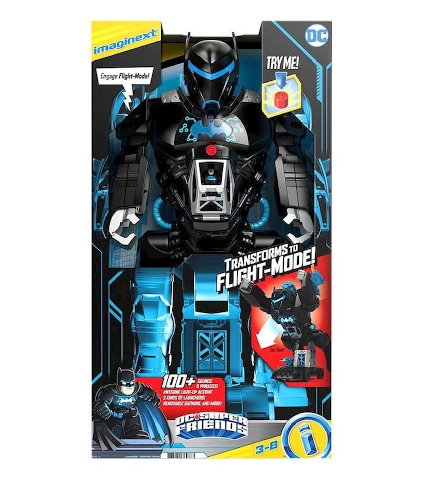 Imaginext DC Super Friends Bat Tech BatBot 3