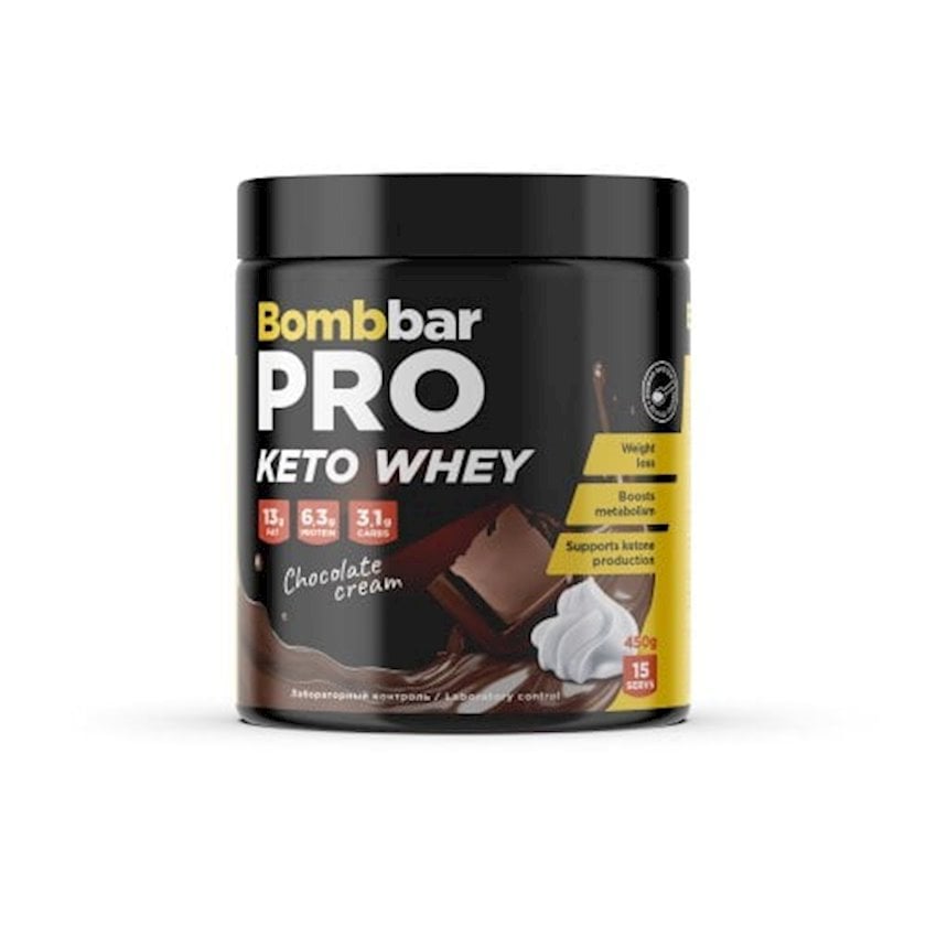 Протеин Bombbar Pro Keto Whey Chocolate-Cream 450 г - купить в Баку ...