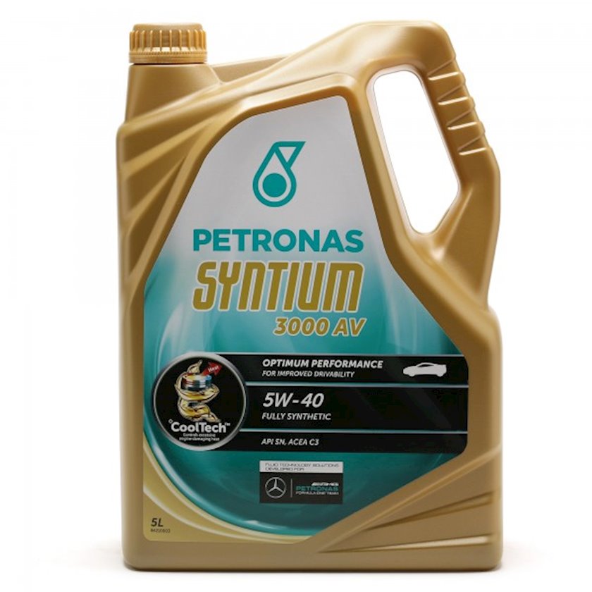Моторное масло Petronas Syntium 3000 AV, 5W-40, 5 л - купить в Баку ...