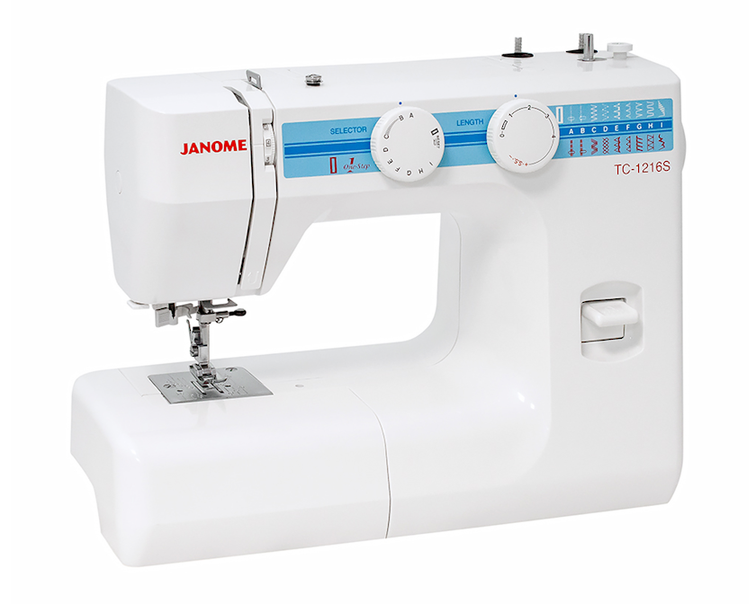 Tikiş maşını Janome TC-1216S - Qiymeti, Bakıda almaq. Satışı, icmal, rəylər