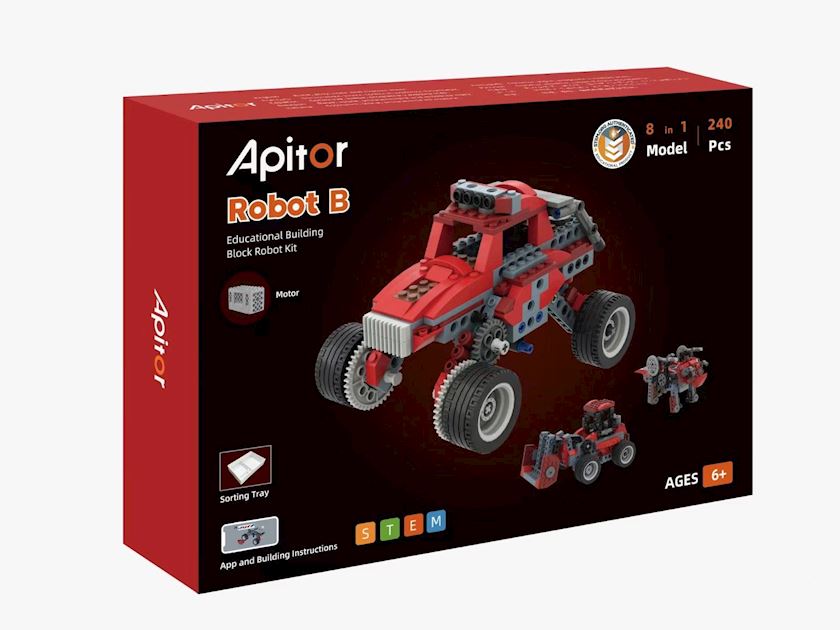 Конструктор Apitor Robot B, 240 элементов - купить в Баку. Цена, обзор ...