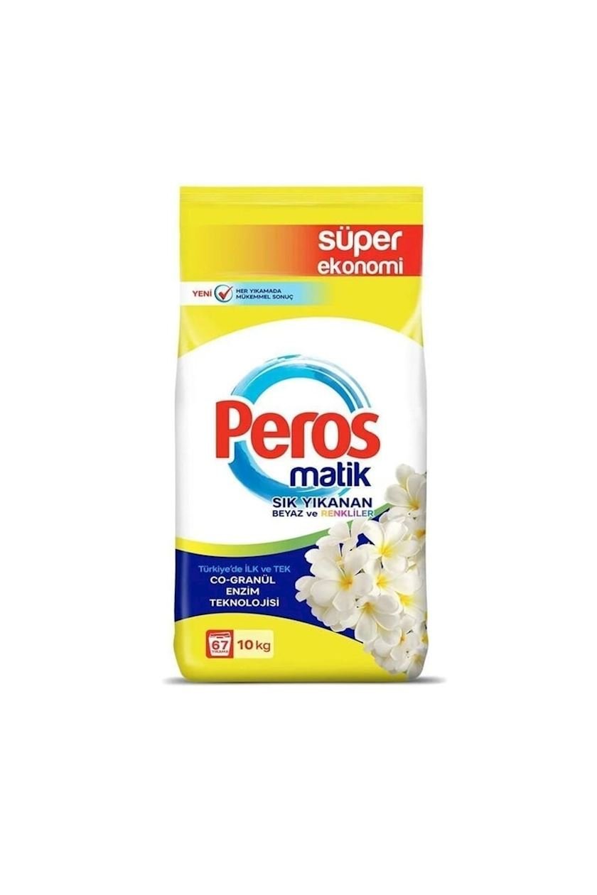 Стиральный порошок Peros Matik, для всех видов белья, автомат, 10 кг ...