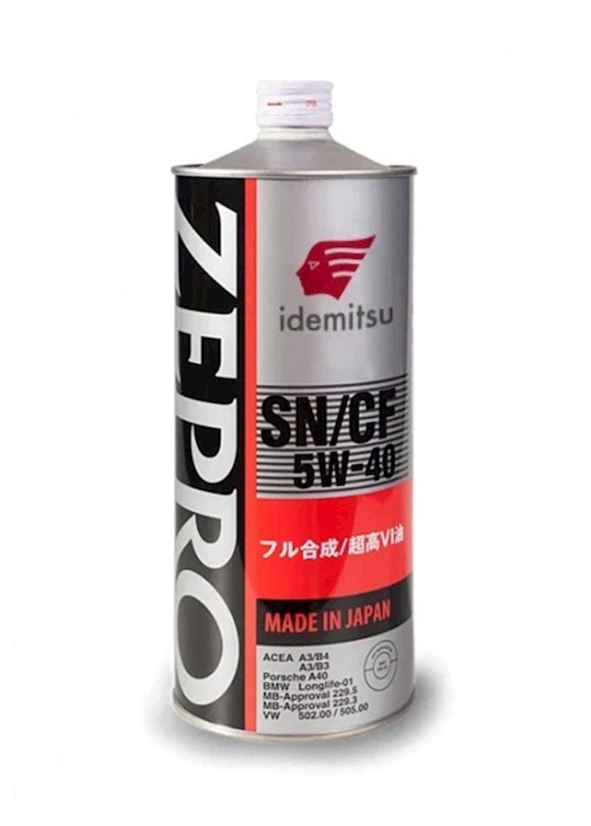 Motor yağı Idemitsu Zepro Euro Spec 5W-40, 1 l - Satışı | Mator Yaglari