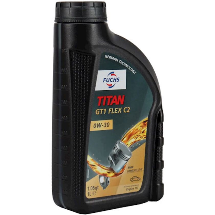 Motor yağı Fuchs Titan GT1 Flex C2 0W-30, 1 l - Satışı | Mator Yaglari