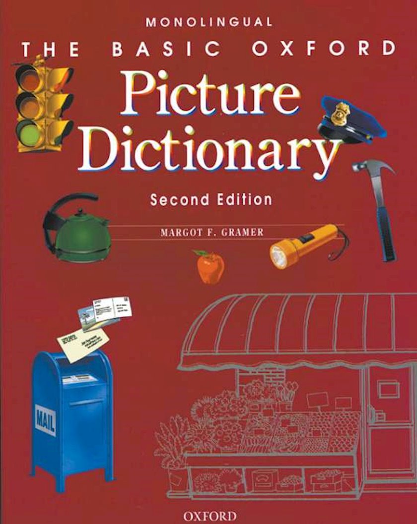 Kitab the basic oxford picture dictionary second edition monolingual