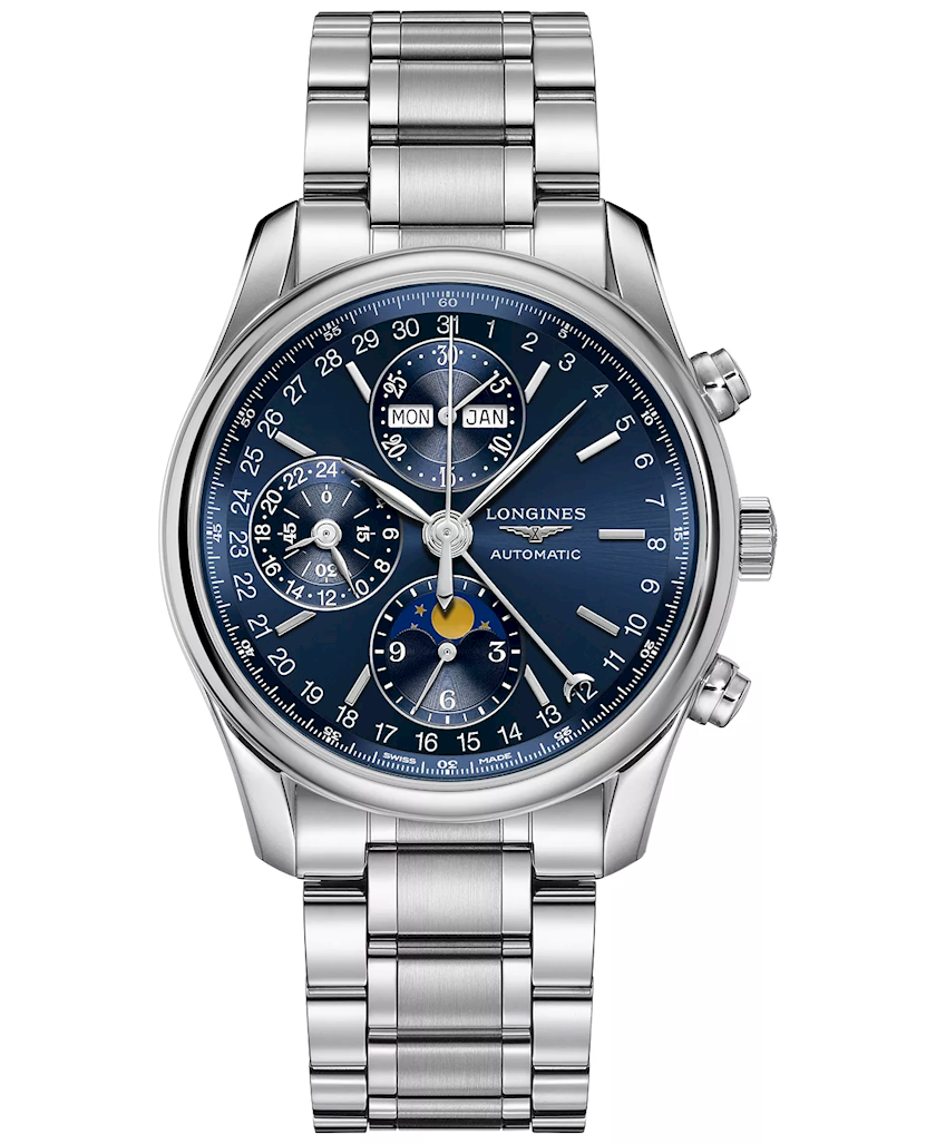 Наручные часы Longines Automatic Master Stainless Steel Bracelet Watch ...