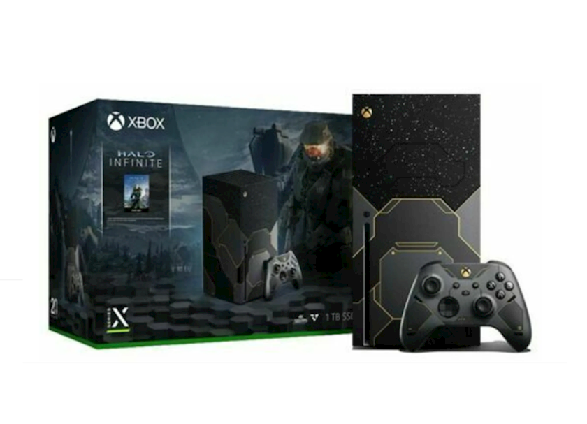 Oyun konsolu Microsoft Xbox Series X RRT-00007 1 TB Halo Infinite ...