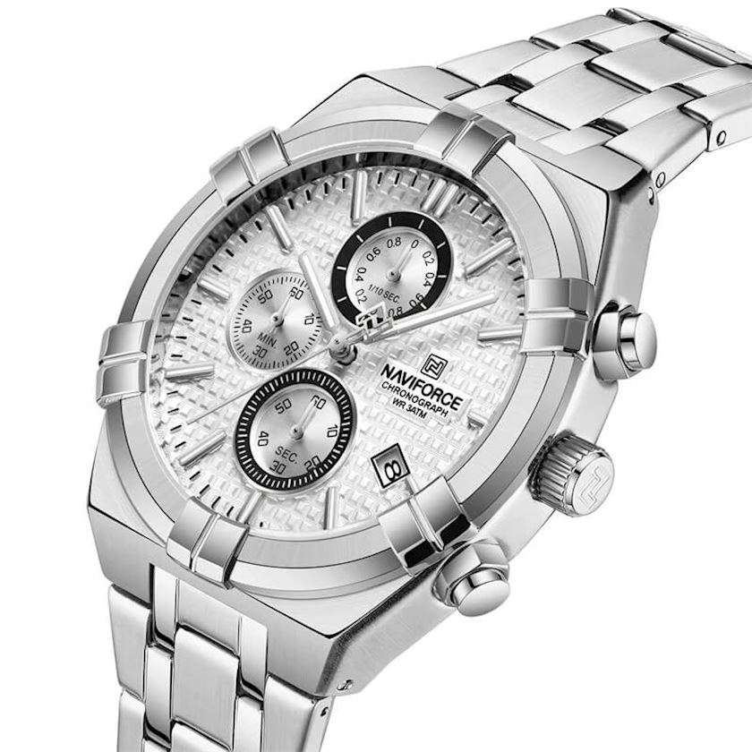 Мужские наручные часы NaviForce NF-8042 Silver - купить в Баку. Цена ...