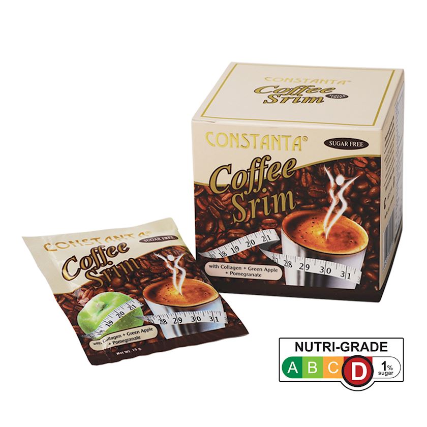 Arıqlamaq üçün kofe Constanta Coffee Srim, şəkərsiz, 12 əd 15 q