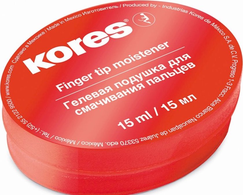 Подушка гелевая Kores для смачивания пальцев, 15 г - купить в Баку ...