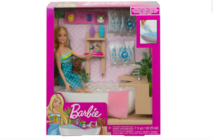 Barbie fizzy bath doll sale