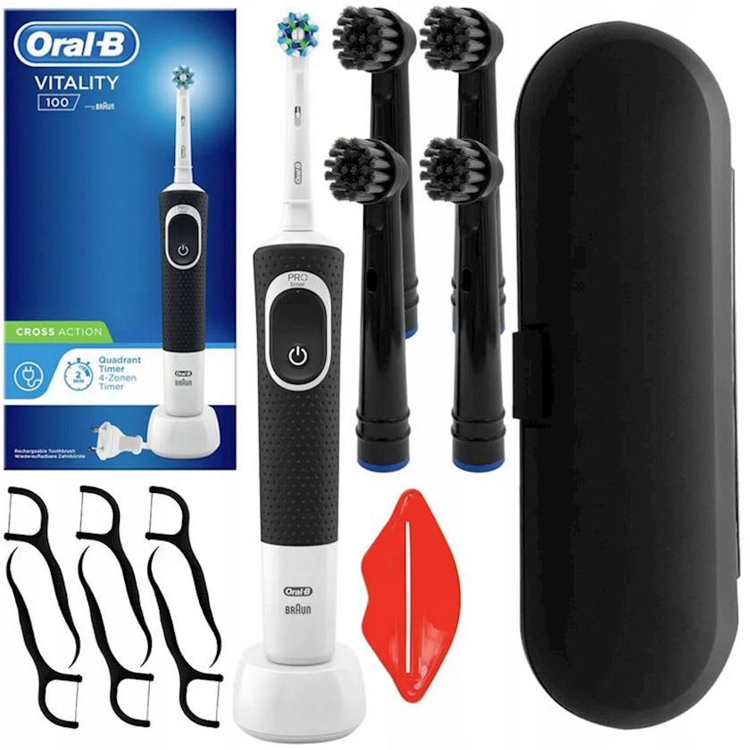 Электрическая зубная щетка Oral-B Vitality Cross Action - купить в Баку ...
