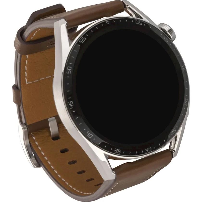 Умные часы Huawei Watch GT3 (46mm) mit Lederarmband edelstahl/braun ...