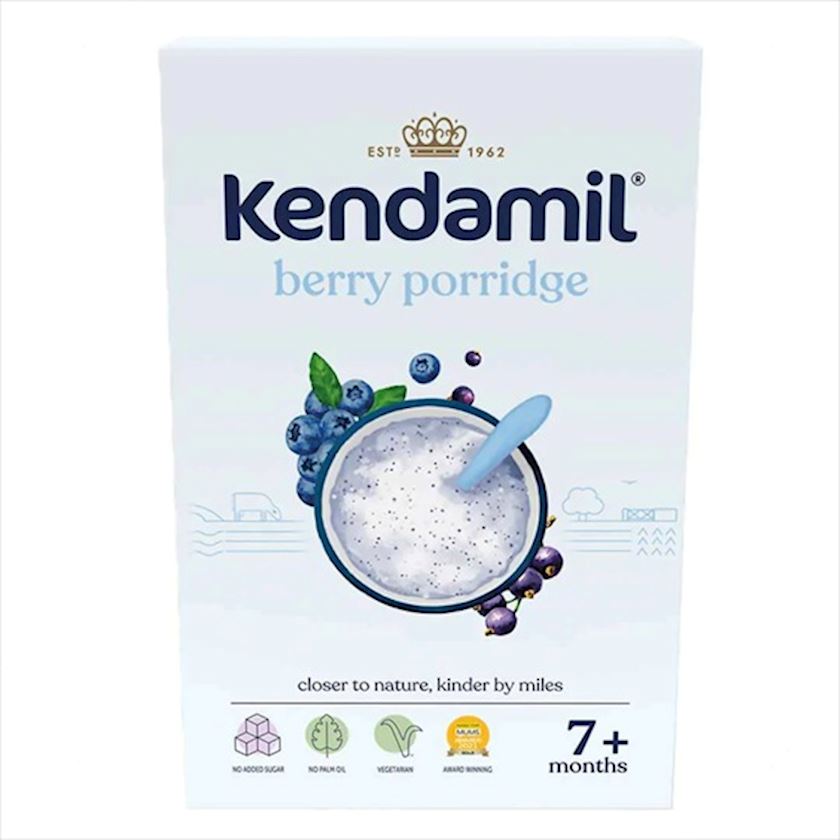 Südlü sıyıq Kendamil Berry, 7 aydan, 150 q