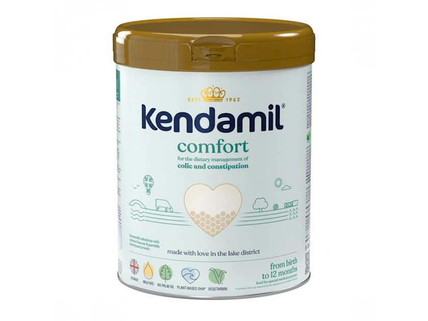 Quru südlü qatışıq Kendamil Comfort, 0-12 ay, 800 q