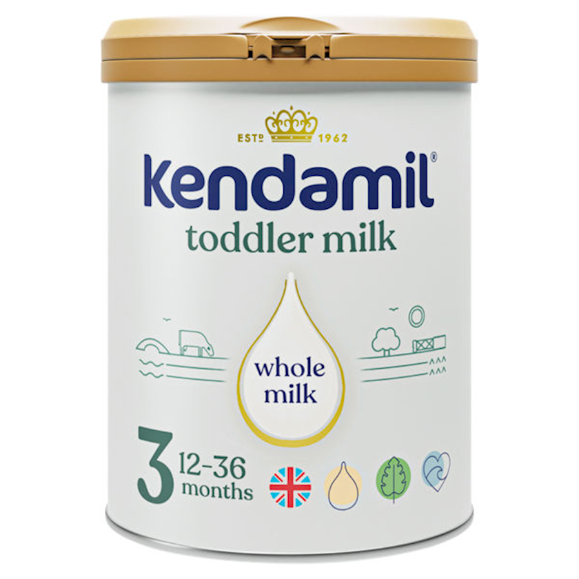 Quru südlü qatışıq Kendamil Toddler Milk 3, 12 aydan, 800 q