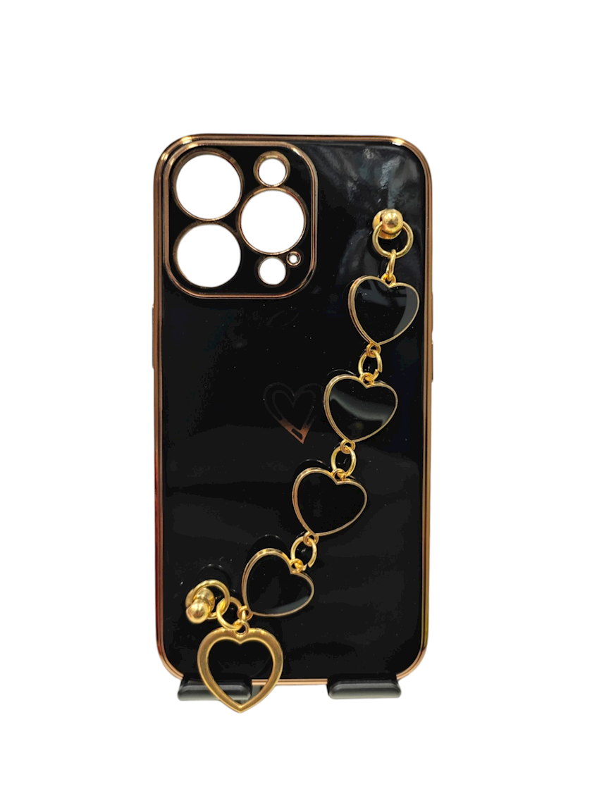 Чехол 2110000007387 для Apple iPhone 13 Pro Black/Gold - купить в Баку.  Цена, обзор, отзывы, продажа