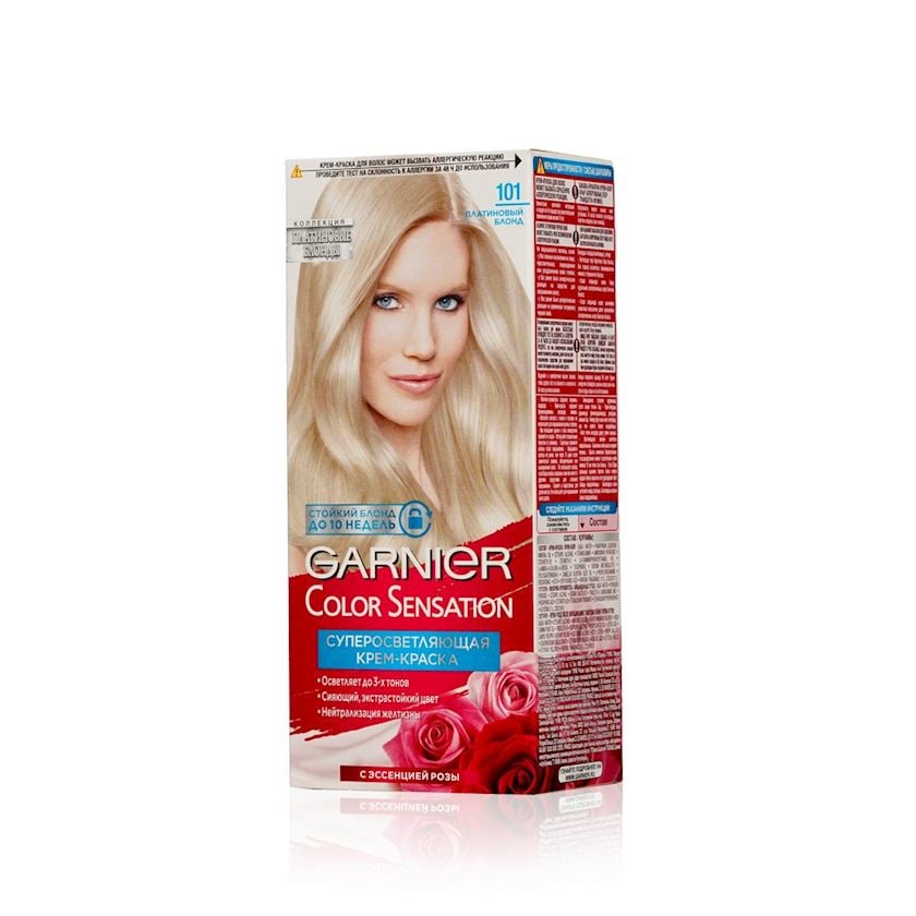 Крем-краска для волос Garnier Color Sensation 101 Платиновый блонд 110 ...