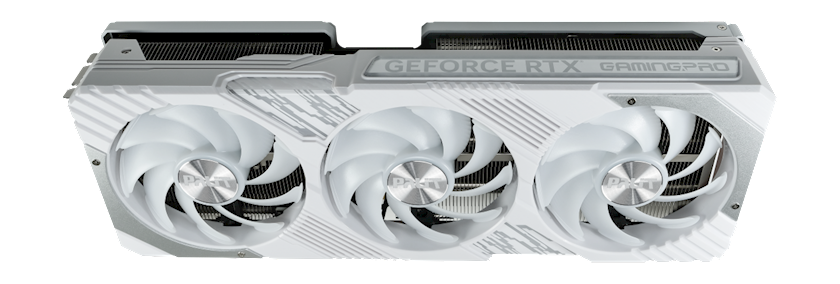 新品未開封Palit RTX 4070 Ti Super White ᐈ Видеокарта Palit RTX 4070 Ti SUPER GamingPro White OC