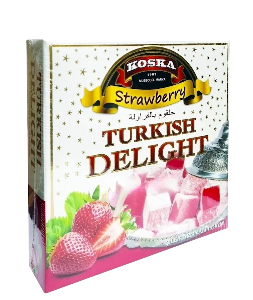 Raxat-lokum Koska Turistik Çilek Aromalı 200 q