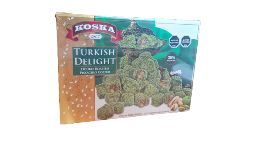 Raxat-lokum Koska Extra Antep Fıstıklı Çifte Kavrulmuş 320 q