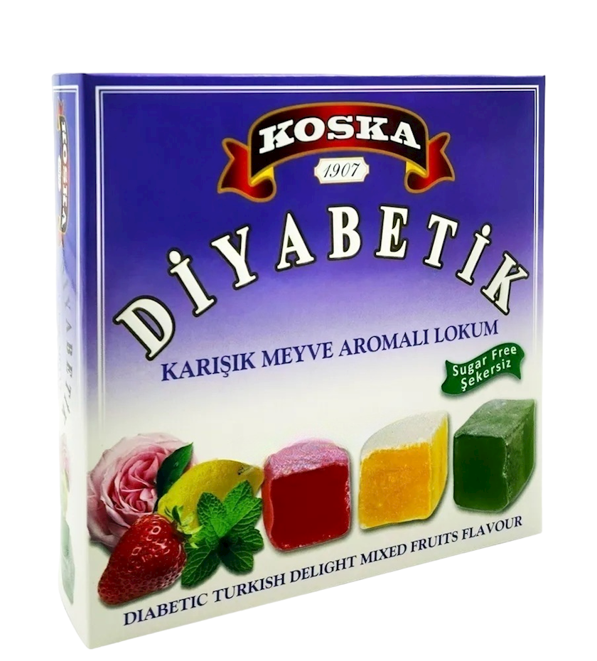 Diabetik raxat-lokum Koska Karışık Meyveli 250 q