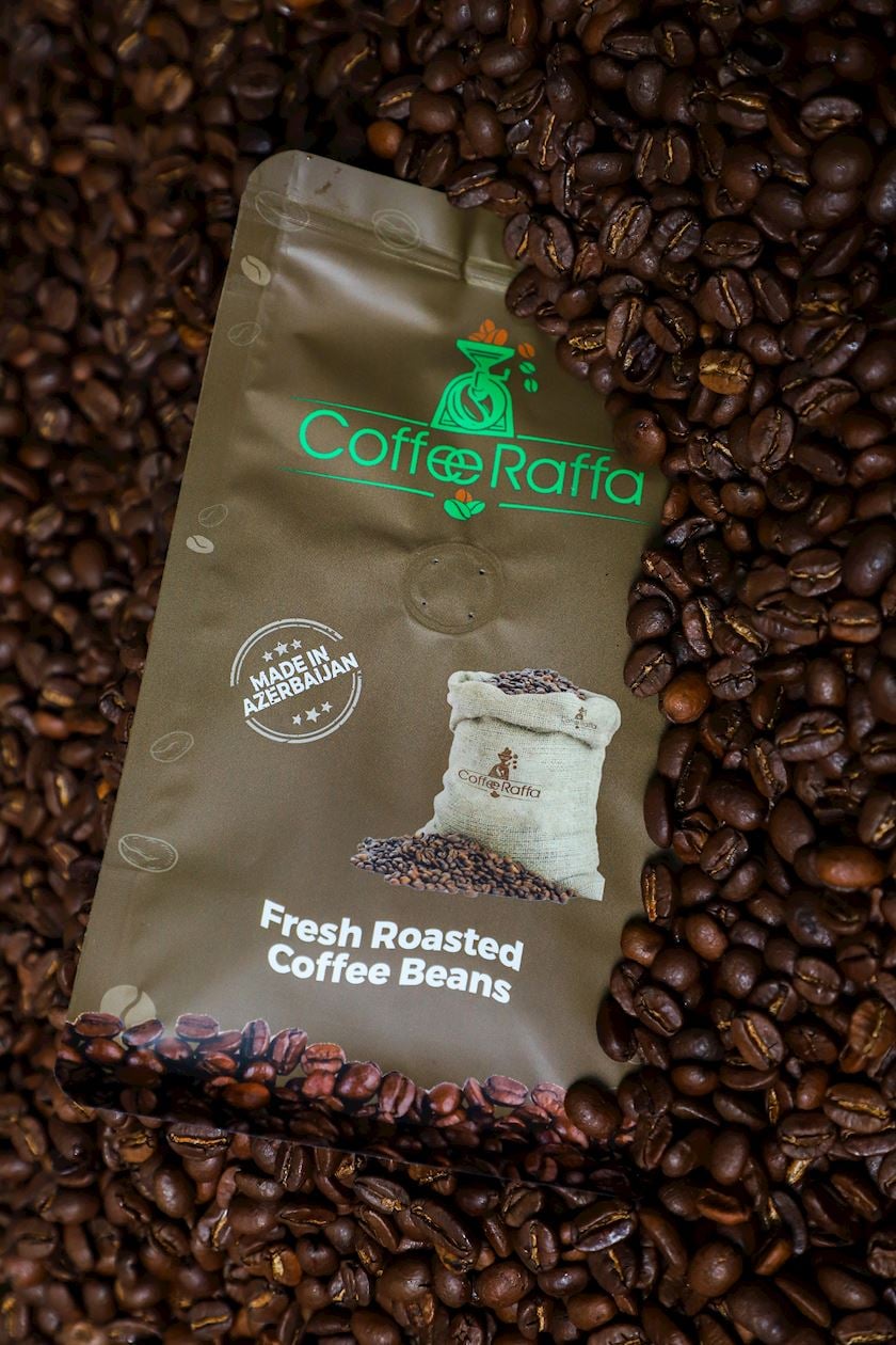 Qəhvə dənələri CoffeeRaffa Efiopiya (Sidamo) 1 kq