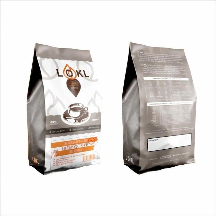 Üyüdülmüş qəhvə LOKL Breakfast Filter Blend, 200 q