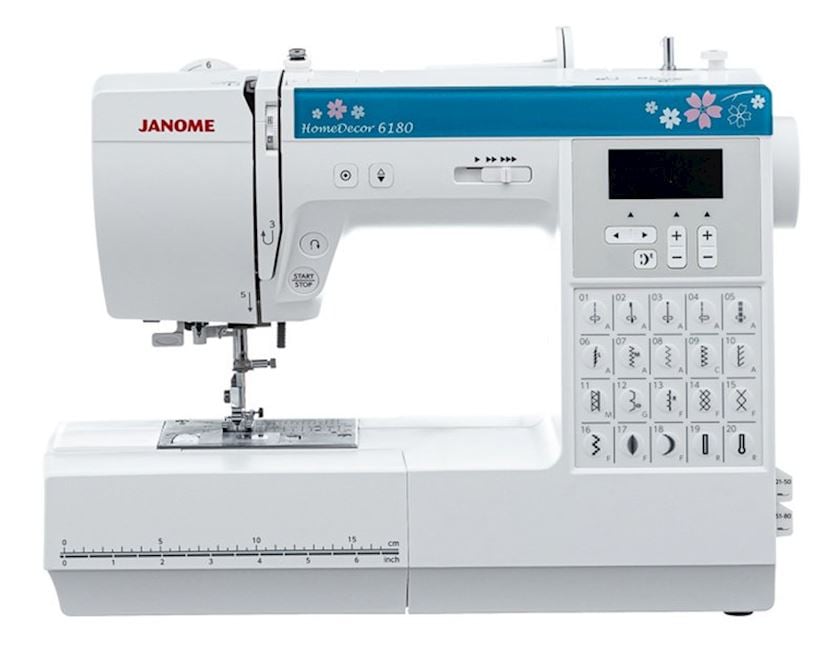 Швейная машина Janome HomeDecor 6180 - купить в Баку. Цена, обзор ...