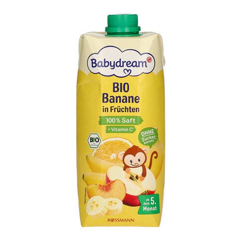 Uşaqlar üçün şirə Babydream Bio Banane in Früchten, 5+ ay, 500 ml
