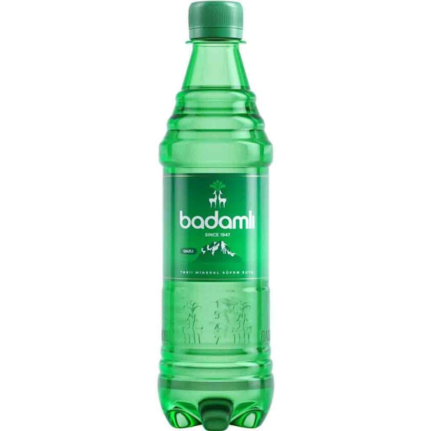 Mineral su Badamlı qazlı 0.5 l